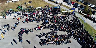 Protesti protiv gradnje MHE u dolini Neretvice